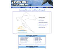 Tablet Screenshot of apartmany-chorvatsko.ubytovanivchorvatsku.cz