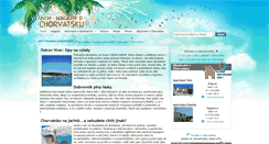 Desktop Screenshot of chorvatsko.ubytovanivchorvatsku.cz